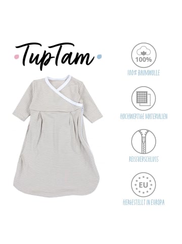 TupTam Baby Langarm Innenschlafsack in beige