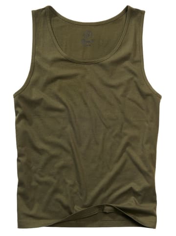 Brandit T-Shirt "Tank Top" in Grün