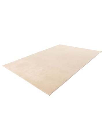 Vivorum Wohnzimmer Teppich – Kurzflorteppich Earthquake 225 in beige