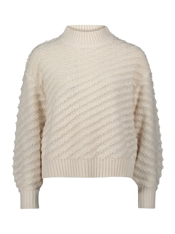 BETTY & CO Strickpullover mit Struktur in cream