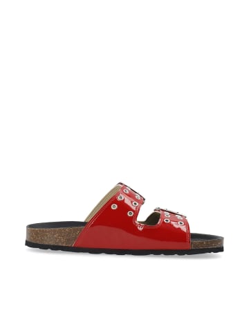Bianco Pantolette in Red
