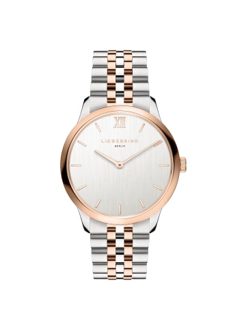 LIEBESKIND BERLIN Armbanduhr The Classy in bicolor silber/roségold