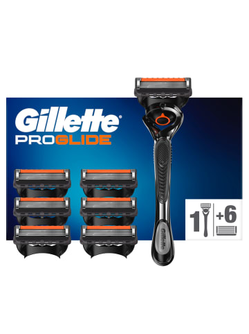Gillette Nassrasierer "ProGlide" + 7 Ersatzklingen