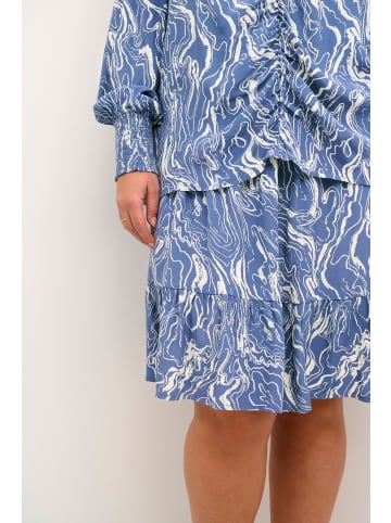 KAFFE curve Rock KCalona A-shape in Blue Indigo/White Marbel