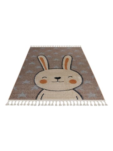 Vivorum Kinder Teppich Modena 415 in beige - rechteckig