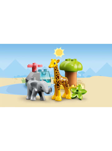LEGO DUPLO® Set Wilde Tiere 10971 10x Teile - ab 18 Monaten in multicolored