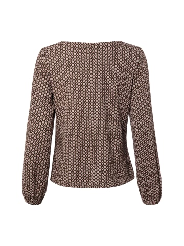 Zero Blusenshirt in braun pink - 0001