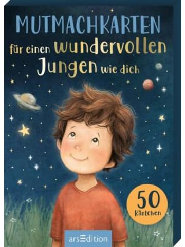 ars edition Buch - Mutmachkarten für einen wundervollen Jungen wie dich
