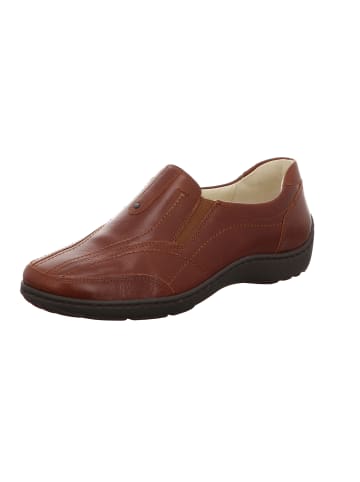 WALDLÄUFER Slipper bequem in braun