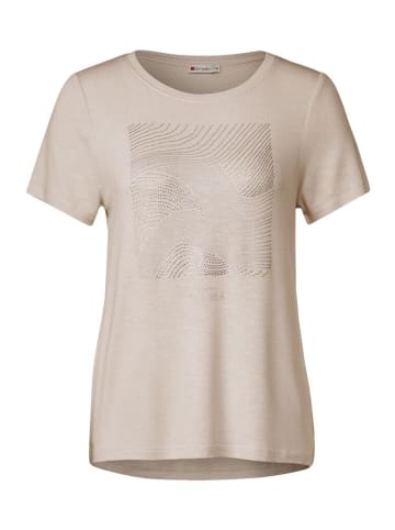 Street One T-Shirt in smooth sand beige