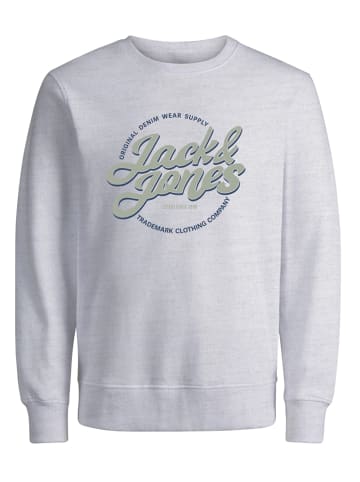 JACK & JONES Junior Sweatshirt 'Minds' in weiß