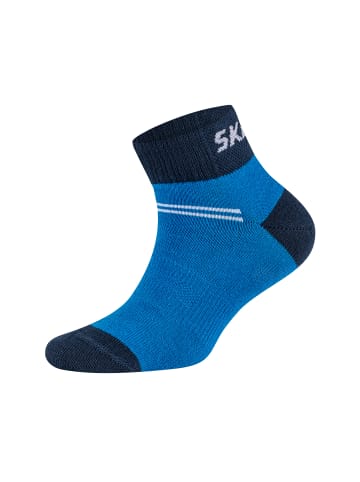 Skechers Kurzsocken 10er Pack mesh ventilation in blau