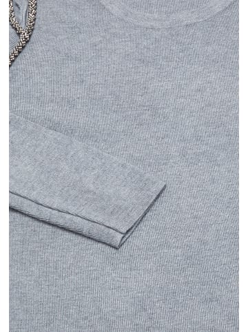 NAEMI Damen Pullover in Grau