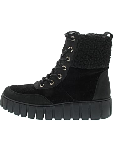 Gabor Comfort Schnürstiefel Schwarz