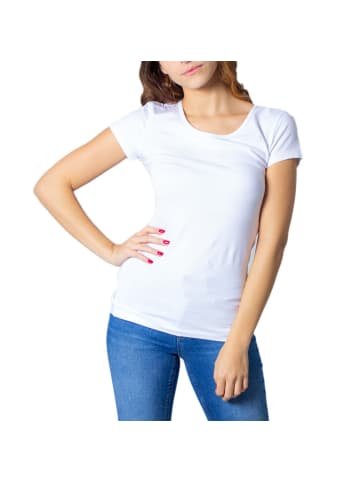 ONLY Weiß Damen T-Shirt