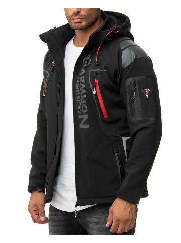 Geographical Norway Herren Regular Fit Jacke  in Black