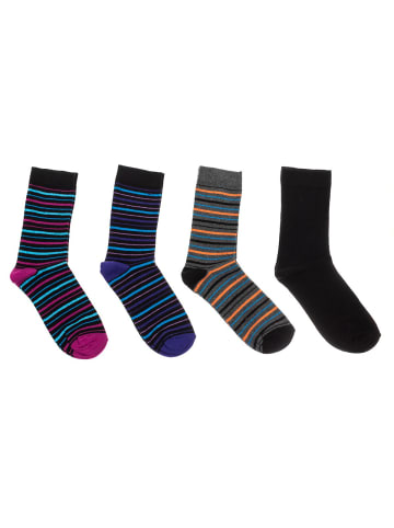 Kisses and Love 4er-Set: Socken in Multicolored