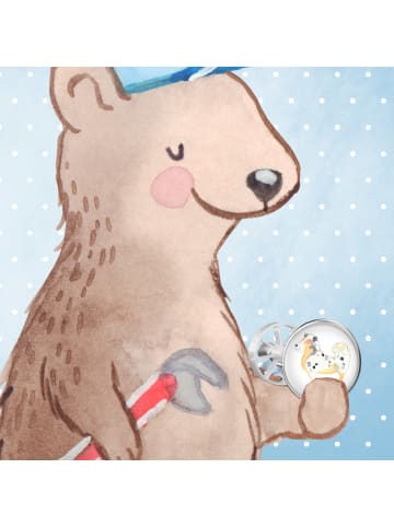 Mr. & Mrs. Panda abfluss stöpsel Hund Australien Shepherd ohne S... in Weiß