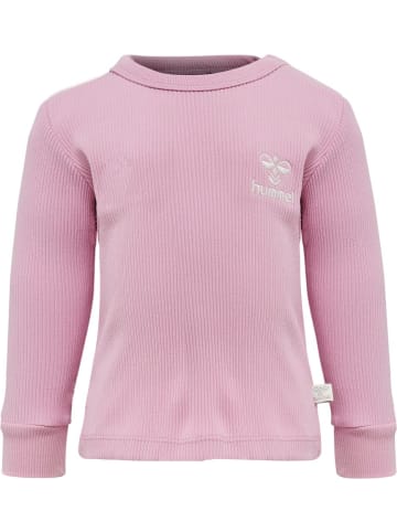 Hummel Kinder Longsleeve "Sami T-Shirt Longsleeve" in Lila