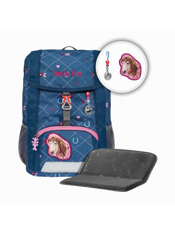 Step by Step KID Rucksack-Set Horse Lima 3-teilig in blau