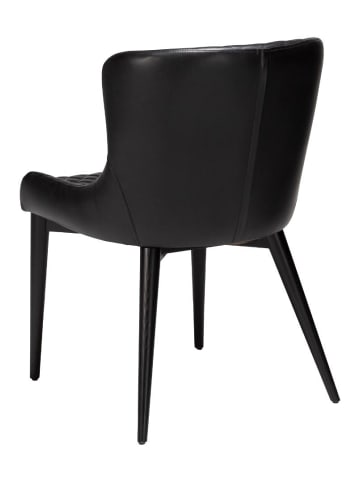 ebuy24 Esszimmerstuhl Vetro Schwarz 50 x 61 cm