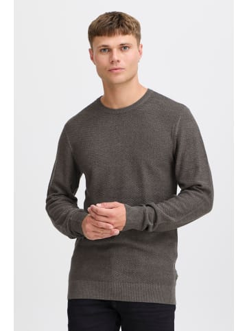 BLEND Strickpullover BHMGOAR 21301278ME modischer Strickpullover in Grau