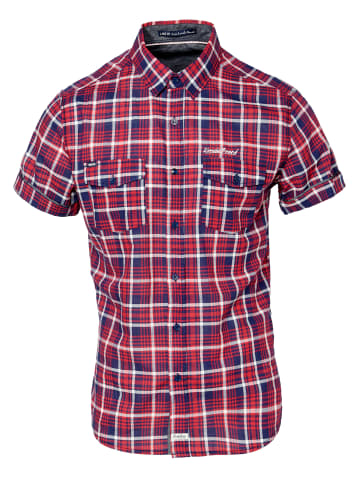 KOROSHI Kurzarmshirt in rot