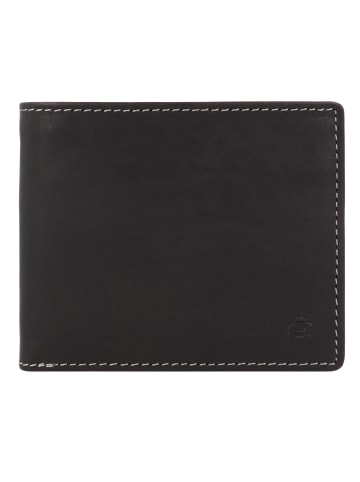 Esquire Dallas Geldbörse Leder 10 cm schwarz