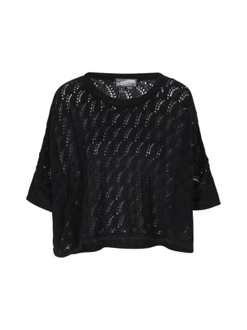 DreiMaster Women Poncho in black