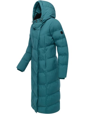 ragwear Wintermantel Pavla Long Soft YOUMODO in Ocean Green