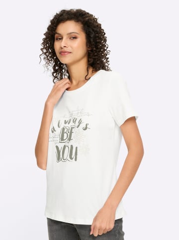 Heine Kurzarmshirt in ecru