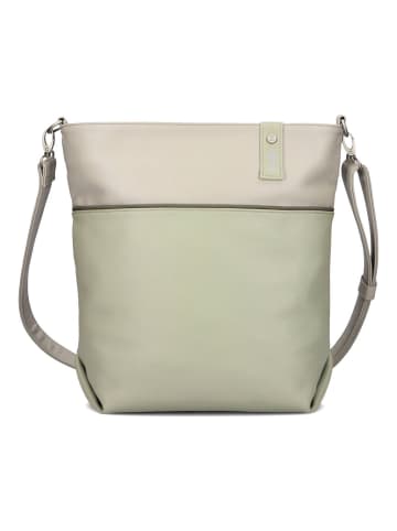 Zwei Jana Schultertasche 33 cm in jade