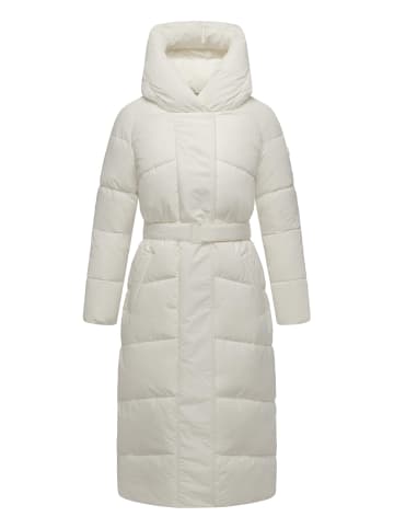 Navahoo Steppmantel Eisblick 14 in Off White