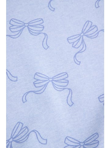 MOKIDA Bluza dresowa in hellblau