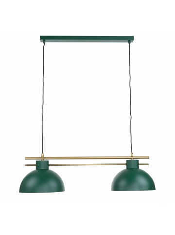 Licht-Erlebnisse Pendelleuchte (B)29 x (L)85.5 x (T)120 cm in Dunkelgrün Gold