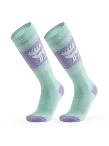 Qunature Skisocken 43-48 L/XL Lila