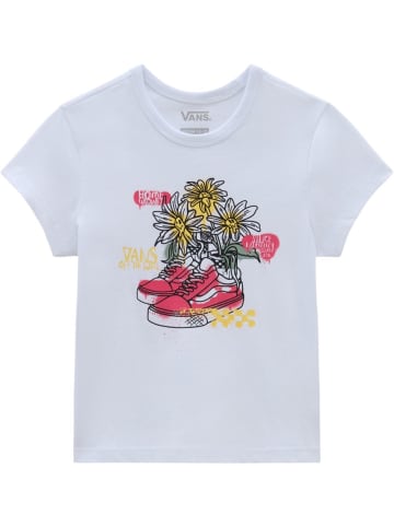 Vans Shirt "Daisy Shoe Mini" in Weiß