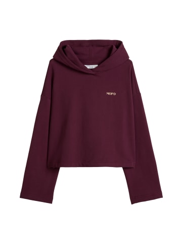 Marc O'Polo DENIM Hoodie cropped in Butter Yellow