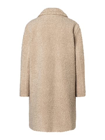 More & More kuscheliger Teddymantel in almond cream