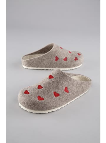 Aniston SHOES Clog in taupe-rot