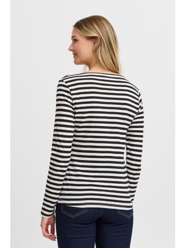 Fransa T-shirt FRMYE Slim fit in Black mix