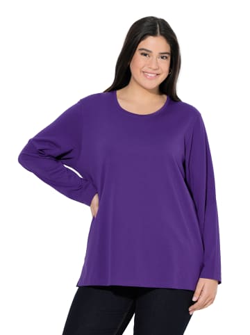 Ulla Popken Shirt in tiefes violett
