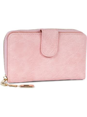 styleBREAKER Geldbörse in Rose