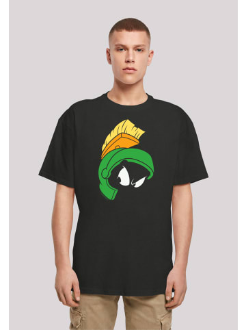 F4NT4STIC T-Shirt Looney Tunes Marvin The Martian Face in schwarz