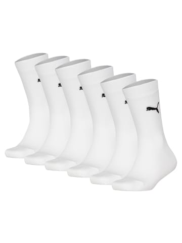 Puma Socken 6er Pack in Weiß