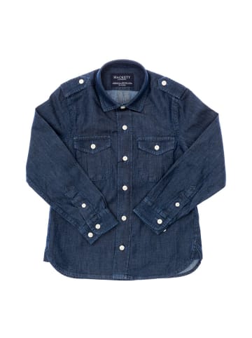 Hackett London Hemd in Blue