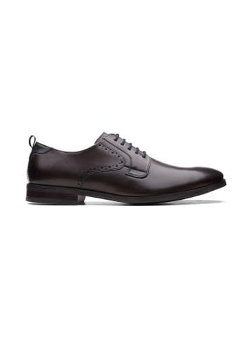 Clarks SHOES "Stanford Lace" in dark brown