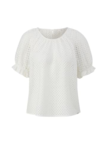 QS Bluse in 0200_ecru