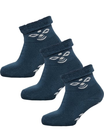 Hummel Ankle Socken Snubbie S Kinder in DARK DENIM