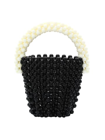 KOOSH Handtasche in Schwarz Wollweiss